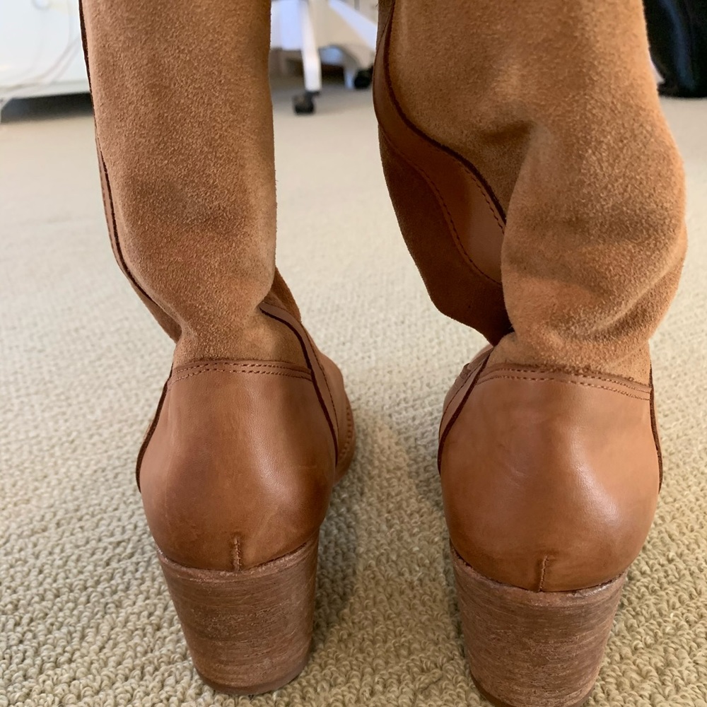 Free People Adirondack Tall Boot in Taupe - Picture 6 of 7